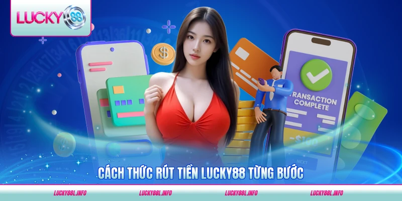 Cách thức rút tiền LUCKY88 từng bước dễ hiểu