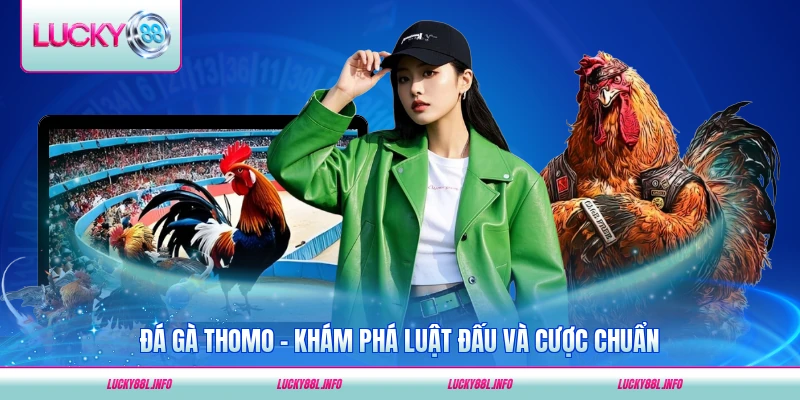 Đá gà thomo lucky88 khám phá luật đấu và cược