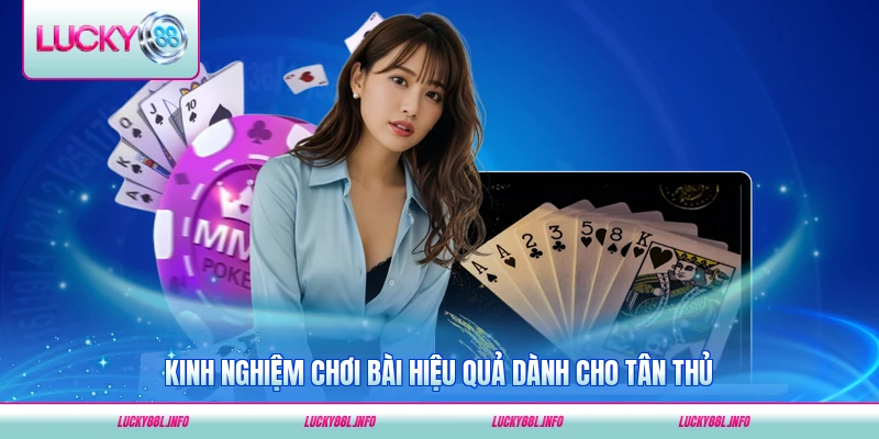 Kinh nghiệm chơi bài hiệu quả dành cho tân thủ toàn tập