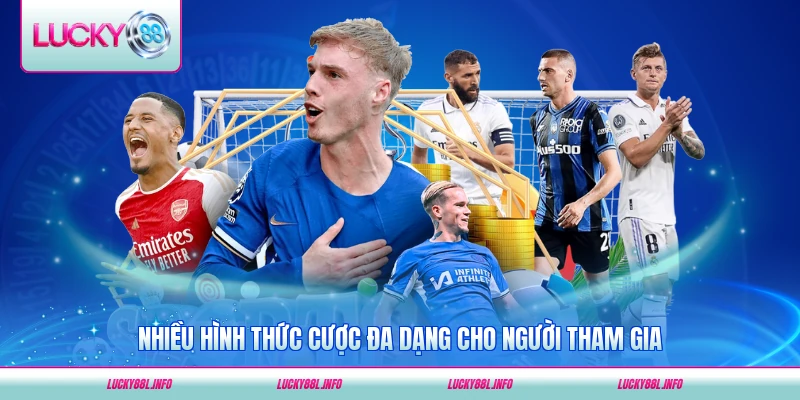Nhiều hình thức cược đa dạng cho người tham gia mỗi ngày