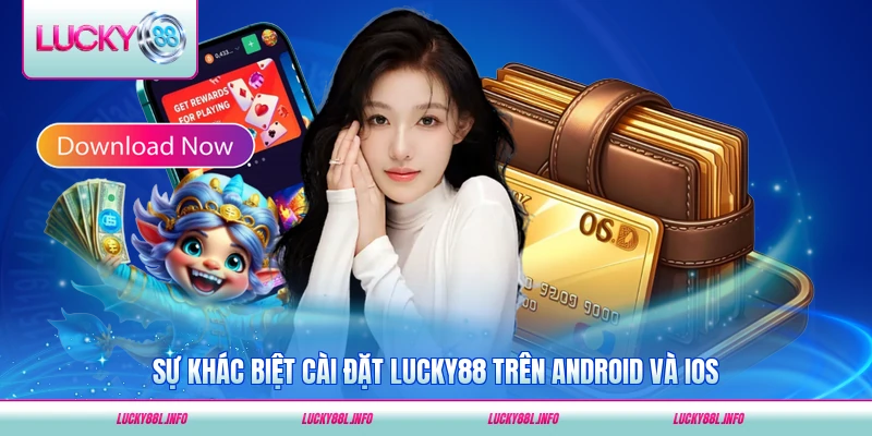 Sự khác biệt cài đặt LUCKY88 trên Android và iOS mới nhất 2026